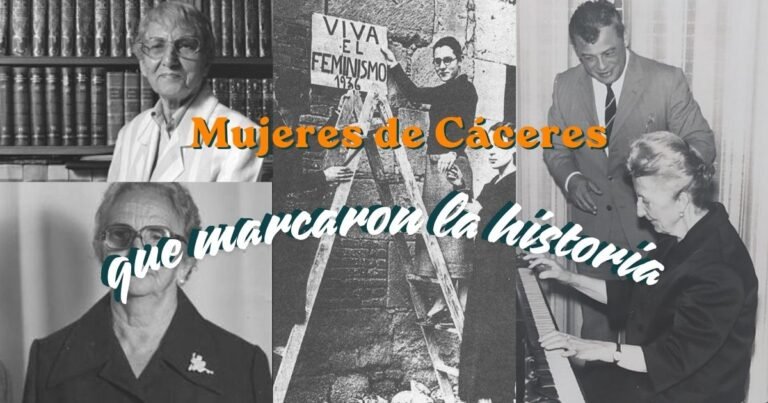 Vida de cuatro mujeres de Cáceres que marcaron la historia de la ciudad.