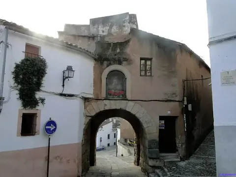 Lugar seleccionado en el mapa de Cáceres