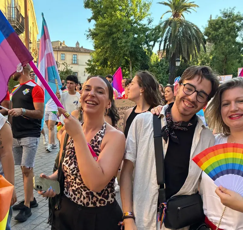 Activismo trans en la manifestación
